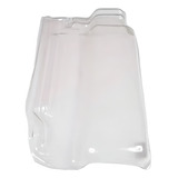 Kit 10 Telha Romana R10 Eurotop 47x29cm Transparente Lubian