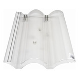 Kit 10 Telha Translucida Injetada Coppo Veneto eurotop 42x33