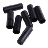 Kit 10 Terminais De Conduite Plastico Preto 4mm Ou 5mm Bike