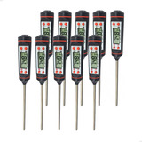 Kit 10 Termômetros Culinário Tipo Espeto Digital Alimento