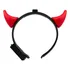 Kit 10 Tiara Diabinha Capetinha Led Chifre Despedida Cor Preto vermelho