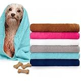 Kit 10 Toalhas De Banho Para Petshop - Banho E Tosa - Cachorro E Gato Algodão-Sortida-6-