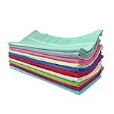 Kit 10 Toalhinha De Mão Boca Rosto Social Escolar Academia Ponto Cruz