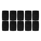 Kit 10 Tomadas Preta 10a Blux Home Grafite Combo Tomada Simples Economica Kit Casa