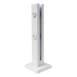 Kit 10 Torre Pinça Branca Guarda Corpo Inox 30 Cm 2 Furos