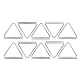 Kit 10 Triângulo Alumínio Tennessee 15 Cm Liverpool Tratn 15