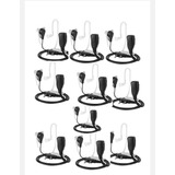 Kit 10 Un Fone Ouvido Ptt Lapela Ht Baofeng 777 Uv5r Kenwood