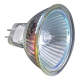 Kit 10 Un Lâmpada Halógena Dicróica Mr16 Bipino G5 3 50w 12v