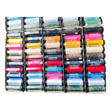 Kit 10 Un Linha Costura Coloridas Corrente Coloridas Atacado