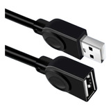 Kit 10 Und Extensor Usb Cabo Adaptador Plug Macho E Fêmea