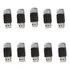 Kit 10 Unidade Token Safenet 5110 72k Ecpf Ecnpj Preto 