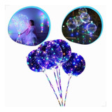 Kit 10 Unidades Balão Led Gigante C Vareta Pilhas Brinde B