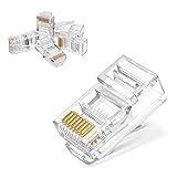 KIT 10 Unidades Conector RJ45 Ethernet