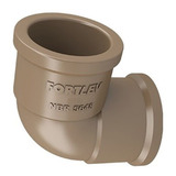 Kit 10 Unidades Joelho Soldável Marrom 90 50mm 1 1 2 Fortlev