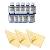 Kit 10 Unidades Limpa Prata Monzi 35 Ml 10 Flanelas Mágicas