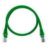 Kit 10 Unidades Patch Cord Cat6 Gigalan 70 Cm Verde