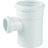 Kit 10 Unidades Tee De Esgoto Redução 100 Mm X 50 Mm 4x2pol