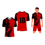 Kit 10 Uniformes Conjunto Camisa E Calçao Jogo Esportivo. 