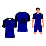 Kit 10 Uniformes Conjunto Camisa E Calçao Jogo Esportivo 