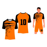 Kit 10 Uniformes Conjunto Camisa E Calçao Jogo Esportivo 