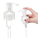 Kit 10 Válvulas Pump 28-410 Dispenser Para Frascos 1 Litro - 1-5 Litros - Shampoo- Condicionador- Sabonete Líquido- Creme- Progressiva- Álcool Em Gel E Hidratante