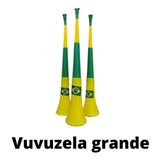 Kit 10 Vuvuzela Grande Brasil Promoçâo Para Atacado
