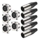 Kit 10 Xlr Macho