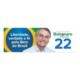Kit 100 Adesivos Bolsonaro 2022