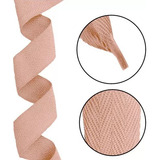 Kit 100 Alças Gorgurão escama 25mm X 37cm Com Ponteira