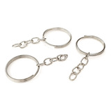 Kit 100 Argolas De Chaveiro