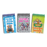 Kit 100 Bloquinhos Personalizados Com 50 Fls Lembrancinha