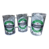 Kit 100 Canecas De Chopp 500ml Personalizadas Em Cores