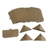 Kit 100 Cantoneiras De Proteção Papelao P Quinas E Pontas