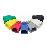 Kit 100 Capa Protetora Para Conector Rj45 Utp Cat5 Cat6