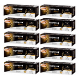 Kit 100 Cápsulas De Café Gourmet 100 Arábica Para Nespresso