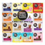 Kit 100 Capsulas Nescafé Dolce Gusto Cápsulas Sabores 