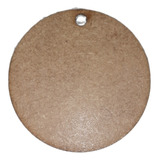 Kit 100 Círculos Em Mdf Crú C Furo Recorte Laser 10cm