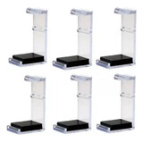 Kit 100 Clips Cristal