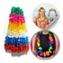Kit 100 Colar Havaiano Flor Festa Carnaval Fantasia Atacado Cor Colorido