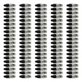Kit 100 Conectores Plug Canon Xlr Fêmea Microfone Wireconex