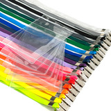 Kit 100 Cordões P Crachá Bolsa Credencial Pvc 110x150mm