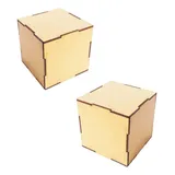 Kit 100 Cubo Mdf