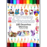 Kit 100 Desenhos Para