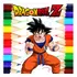 Kit 100 Desenhos Para Pintar E Colorir Dragonball Z - Folha A4 ! 2 Por Folha! - #0029