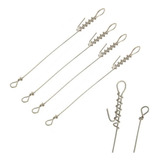 Kit 100 Encastoador Pesca Espada Empate Aço Inox 20x20