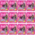 Kit 100 Figurinhas Álbum Barbie Vamos Comemorar 20 Envelopes