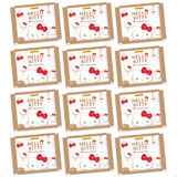 Kit 100 Figurinhas Álbum Hello Kitty Anniversary 20 Envelope