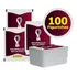 Kit 100 Figurinhas Sem Repetição Qatar 2022 Copa Do Mundo Fifa