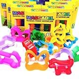 Kit 100 Forminhas De Modelar Tematica 50 Massinhas Coloridas 6 Cores Lembrancinha Infantil