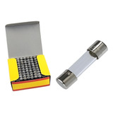 Kit 100 Fusiveis De Vidro 5x20 6a E 100 Do Fusivel 12a